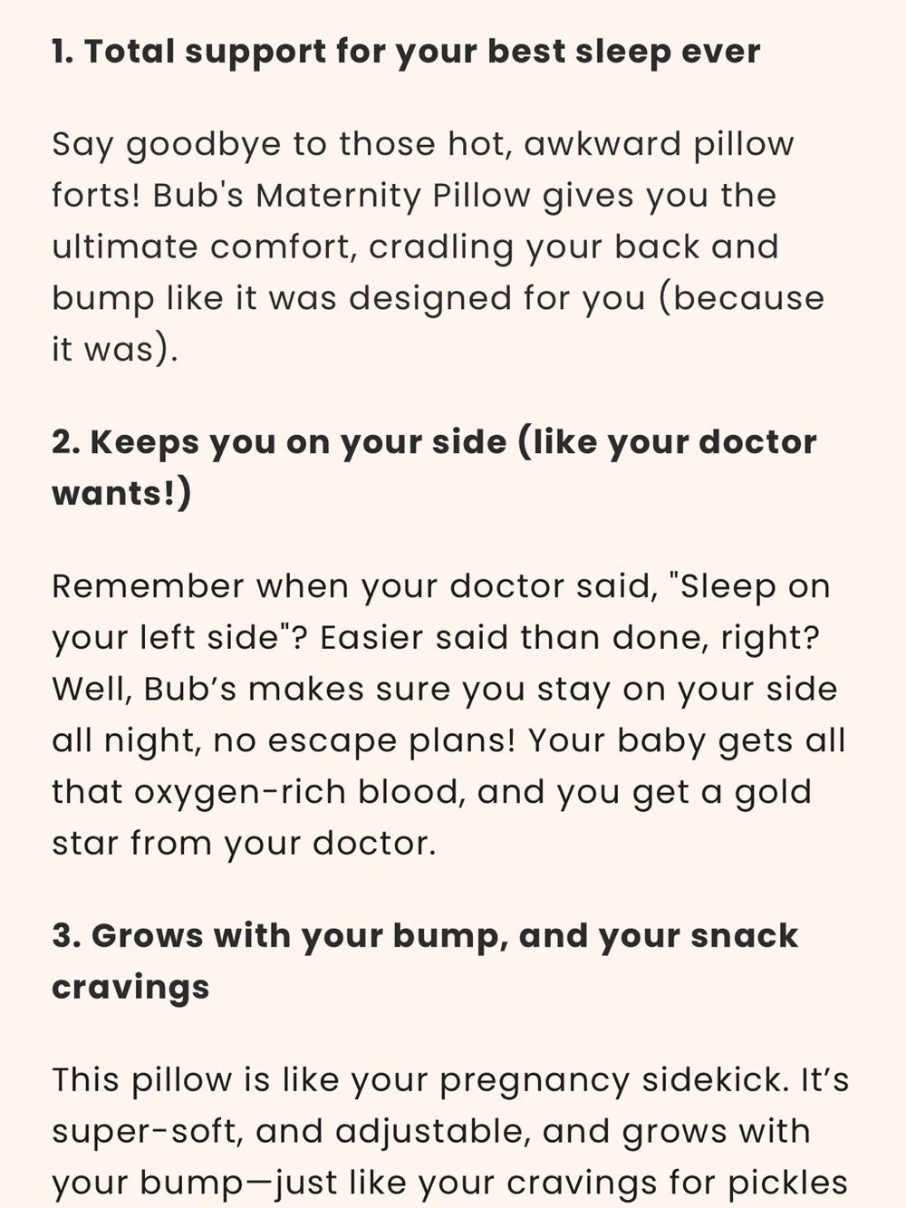 Babybub Pregnancy Pillow - Picture 8 of 9